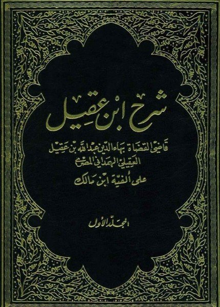 شرح ابن عقيل على ألفية ابن مالكابن عقيل(ت: 769)